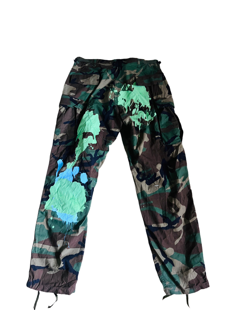 Natural Color Explosion Camouflage Pant