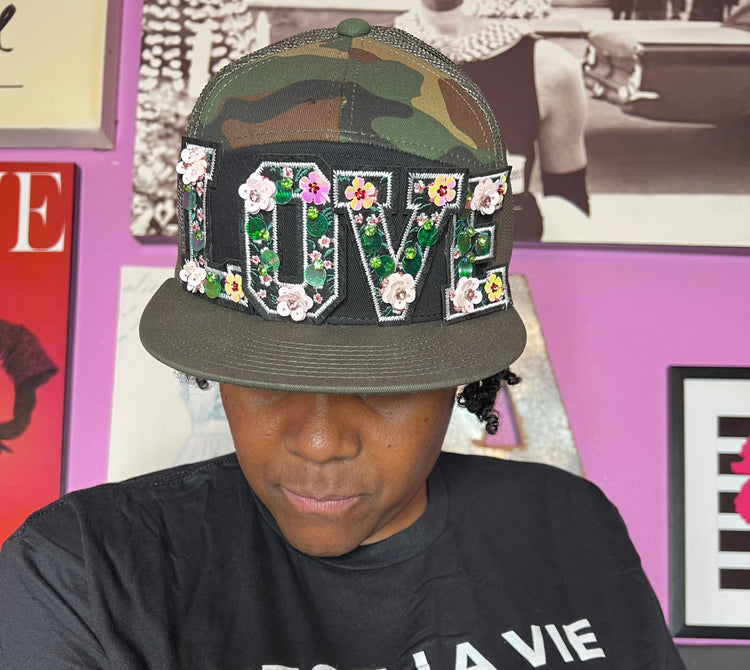 The Cam Green Camouflage Trucker Hat