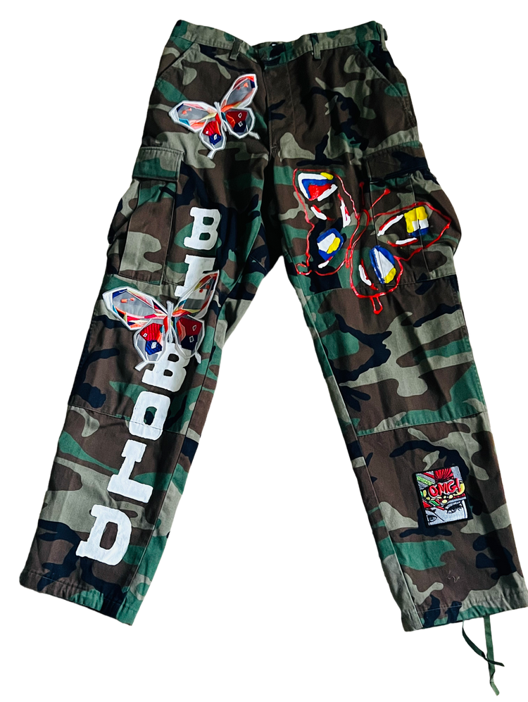 Be Bold butterfly Camouflage Pant