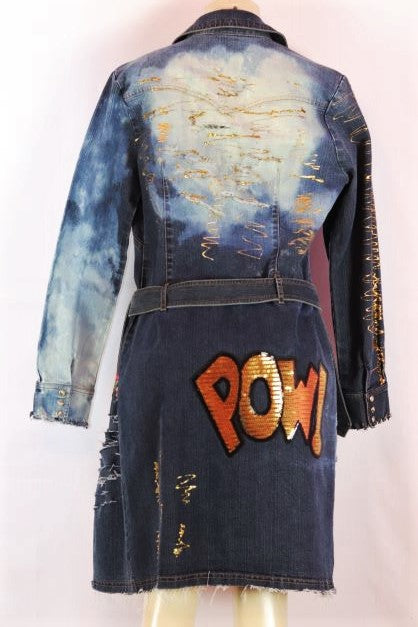 Custom Denim Duster