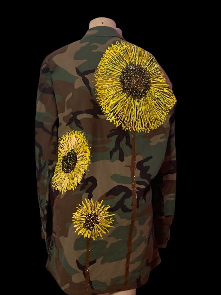 Your are my Sunshine Camouflage Jacket Large XLong