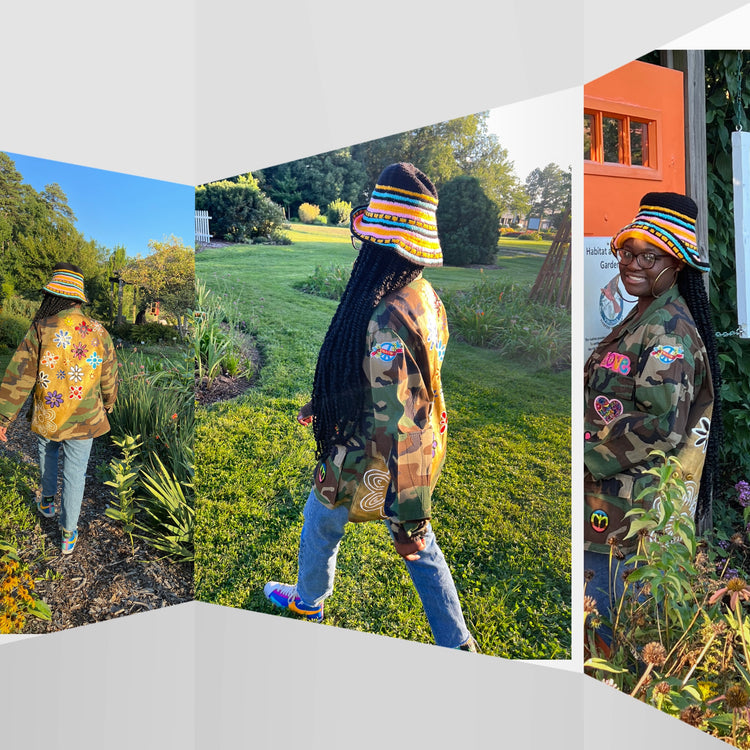 Groovy Baby Camouflage Jacket size med