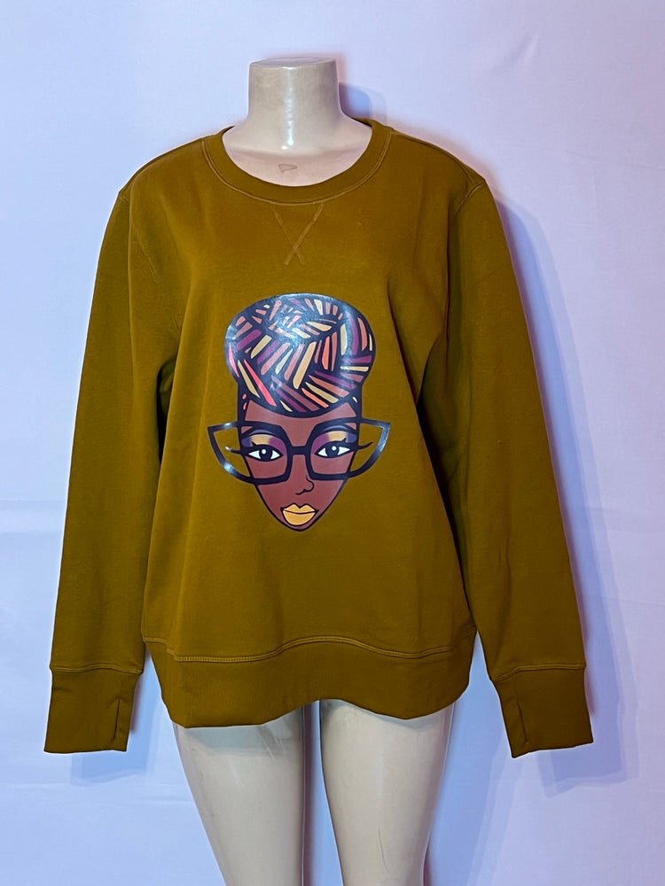 Caramel Queen Sweatshirt Crewneck Size XL