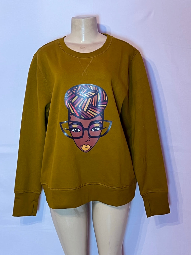 Caramel Queen Sweatshirt Crewneck Size XL