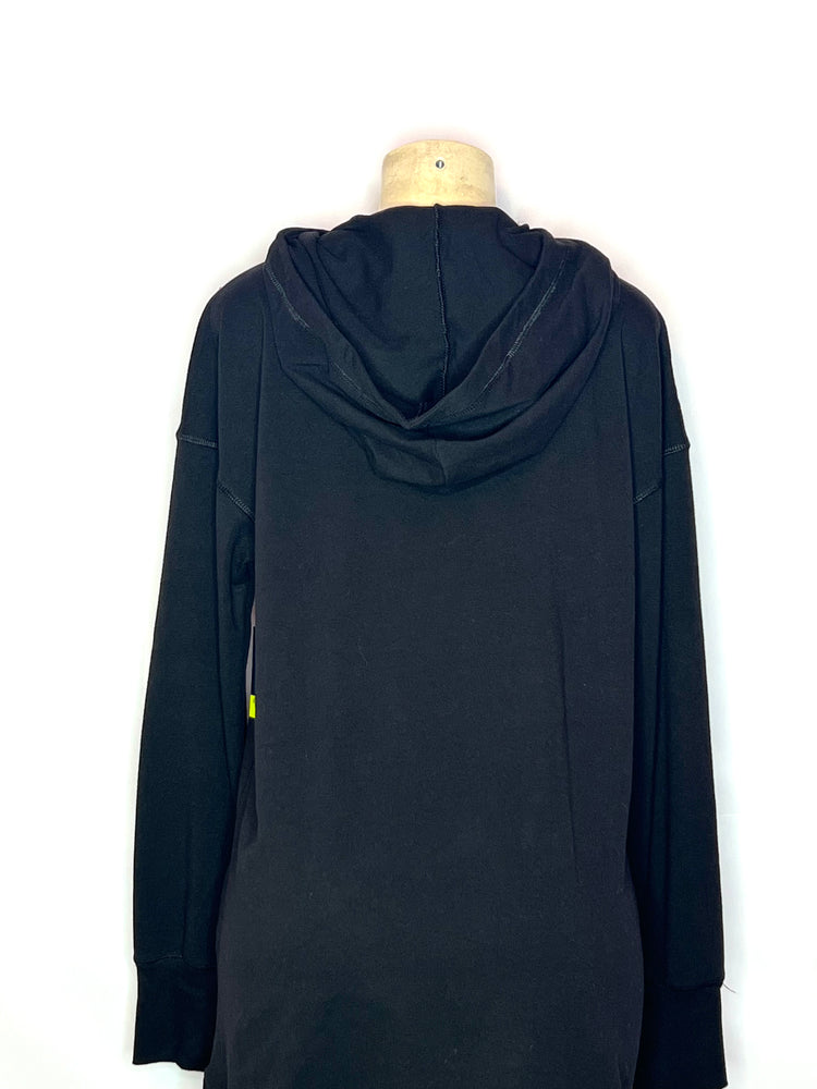 Black hooded sweatshirt Addict dress size large