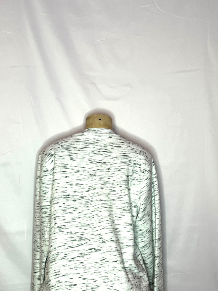 My Roots gray speckled sweatshirt size large