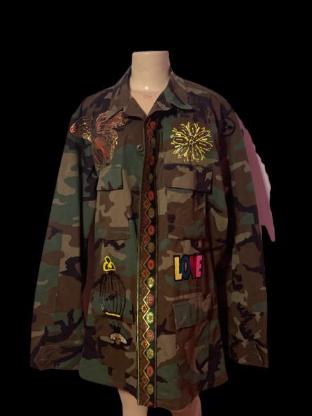 Your are my Sunshine Camouflage Jacket Large XLong
