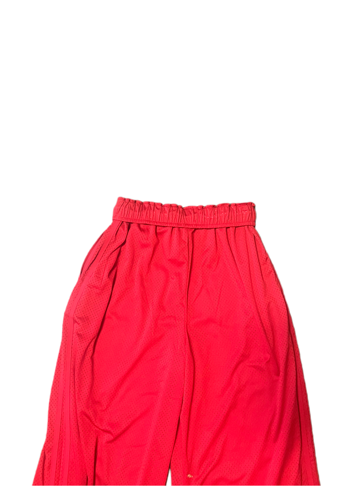Out From Under red wide leg sweatpants with sequin flowers