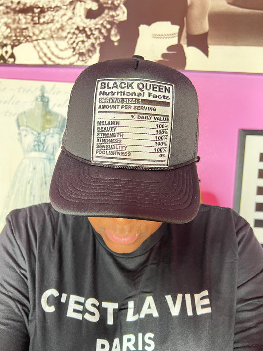 Black Queen Trucker Hat