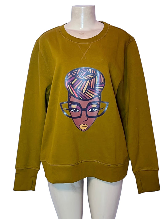 Caramel Queen Sweatshirt Crewneck Size XL