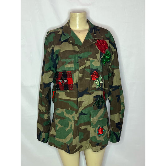 Camouflage The Red Bee unisex jacket size medium